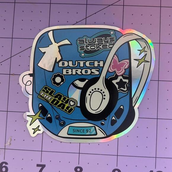 Other - Dutch Bros Holo Sticker